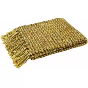 image of Riva Home - Baoli Throw (140x180cm) (Honey) - Honey