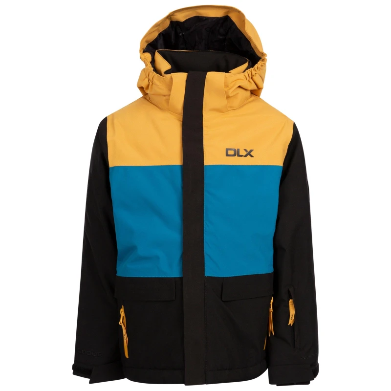 Image of DLX Unisex Kids Waterproof Ski Jacket Black unisex 2-3 Yrs