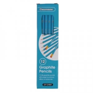 image of Classmaster HB Pencils Eraser Tip GP12HBET