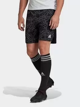 Image of adidas Condivo 22 Goalkeeper Shorts, Blue Size M Men
