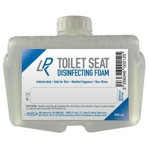 image of Gojo 400ml Toilet Seat Disinfectant Foam Refill Pack of 12