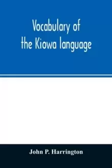 Image of Vocabulary of the Kiowa language