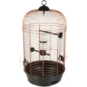 image of Flamingo - Bird Cage Sanna 2 Copper 34x34x67cm Brown