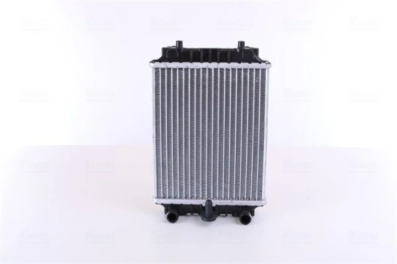 Image of NISSENS 60351 Engine radiator Aluminium, Brazed cooling fins, without expansion tank, without gasket/seal Radiator,engine cooling (470)