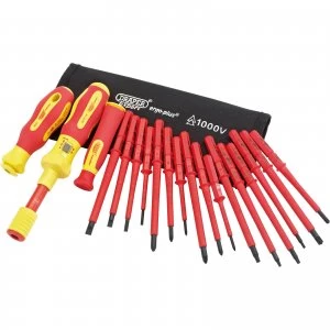 image of Draper Expert 19 Piece Ergo Plus Torque Screwdriver Set