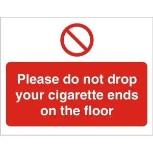 Image of Stewart Superior P107SRP Screw Plastic Sign 300x400 Do not drop