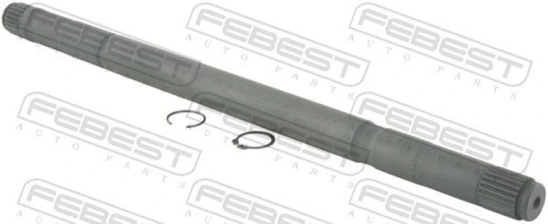 Image of FEBEST 2112-FOCIIRH Drive shaft Front Axle Right Drive Shaft (13)