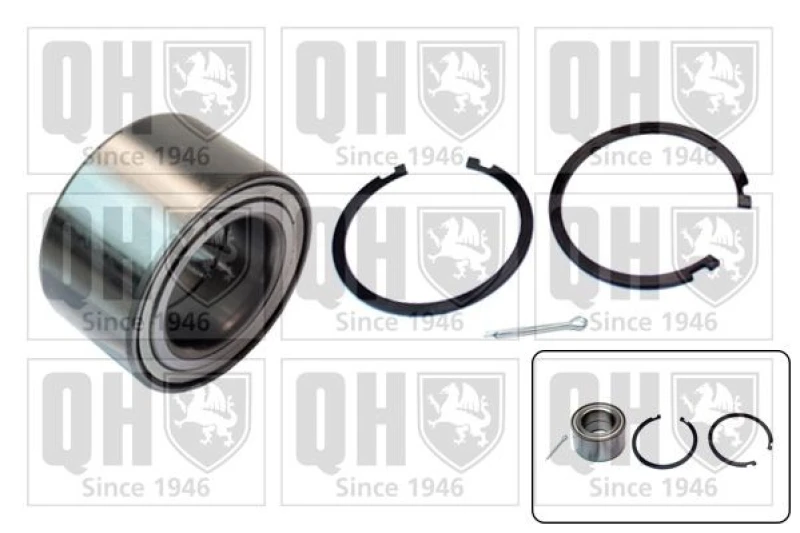 Image of QUINTON HAZELL Wheel bearing kit QUINTON HAZELL QWB1440