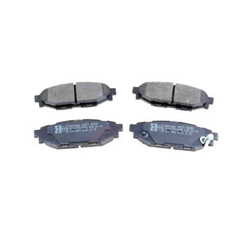 Image of ZIMMERMANN 24271.150.1 Brake pad set Rear Axle, with acoustic wear warning, Photo corresponds to scope of supply Brake Pad Set,disc brake (402)