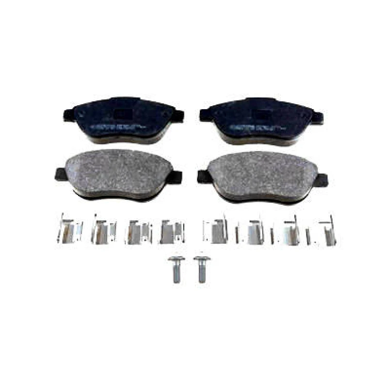 Image of ZIMMERMANN 23600.190.2 Brake pad set Front Axle, with spring, with bolts/screws Brake Pad Set,disc brake (402)