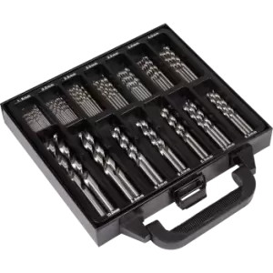 image of Sealey 99 Piece Fully Ground Drill Bit Set