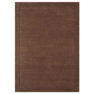 Image of Asiatic Large York Handloom Rug - 160x260cm - Chocolate