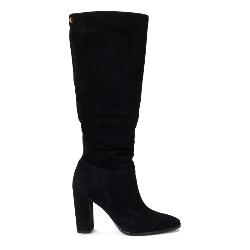 Image of Artizan Knee-High Boots with High Block Heel