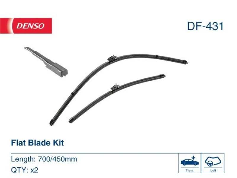 Image of DENSO Wiper blade DENSO DF-431