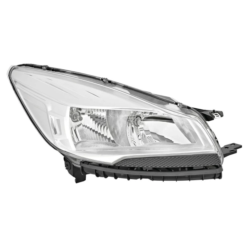 Image of VALEO 044980 Headlights H15, Right, with motor for headlamp levelling, Halogen Headlight (259)