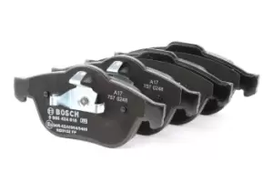 Image of Bosch Brake pad set 0 986 424 616 Brake pads,Brake pad set, disc brake RENAULT,ESPACE IV (JK0/1_),LAGUNA II Grandtour (KG0/1_),LAGUNA II (BG0/1_)
