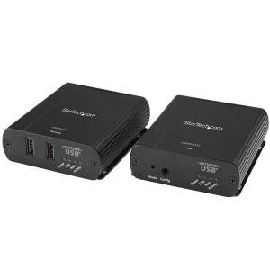 image of 1 Port USB 2.0 Over Cat5 Cat6 Extender