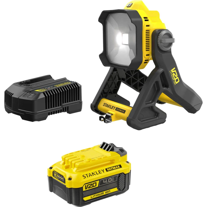 Image of Stanley Fatmax V20 SFMCL030 18v Cordless Area Work Light SFMCL030M1 Batteries: 1 x 4ah Li-ion