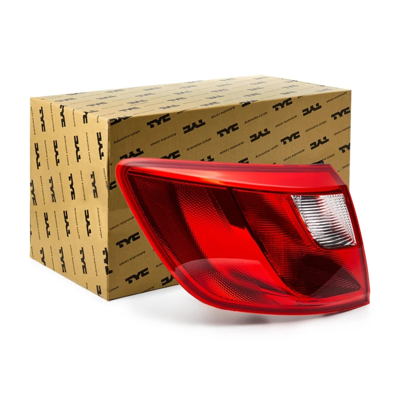 Image of TYC 11-12304-01-2 Rear light Outer section, without bulb holder, Left Combination Rearlight (391)