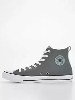 Converse Chuck Taylor All Star Summer Utility Tectuff Hi, Grey/White, Size 11, Men