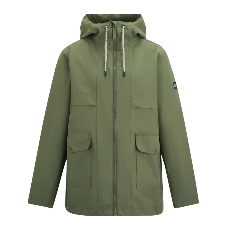 Image of Womens waterproof jacket Regatta Orlea Vert Female 48
