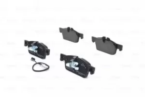 Image of Bosch 0986494527 Brake Pad Set Disc Brake Front Axle