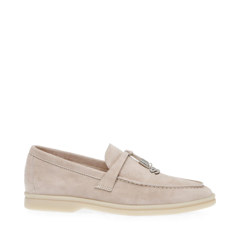 Image of Steve Madden Madden Portland Loaf Ld62 Bone Suede female 5 (38)