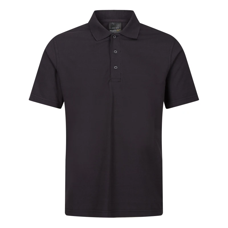 Image of Regatta Professional Mens Short-Sleeved Polo Shirt in Dark Grey Size: XS Dark Grey Male XS