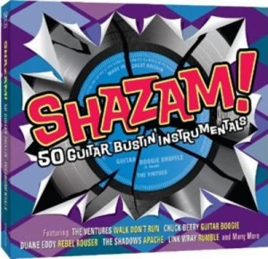 Image of Shazam 50 Guitar Bustin Instrumentals by Various Artists CD Album