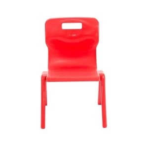 TC Office Titan One Piece Chair Size 3, Red