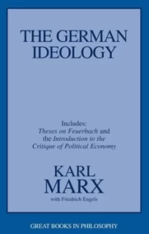 Image of The German ideology by Karl Marx