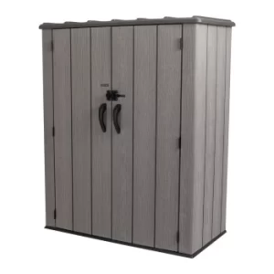 Image of Lifetime 4.7x2.5 ft Rough Cut Vertical Storage Cabinet