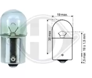 Image of DIEDERICHS Light Bulbs LID10061 Bulb, stop light