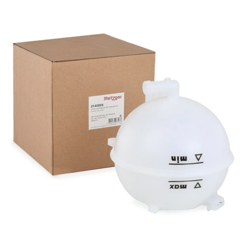 Image of METZGER 2140006 Expansion Tank GREENPARTS with coolant level sensor, without lid Expansion Tank,coolant (397)