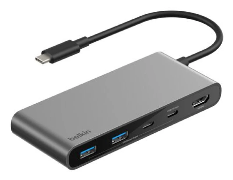 Image of Belkin Connect USB Type-C 5000 Mbps Grey AVC023HQSGY