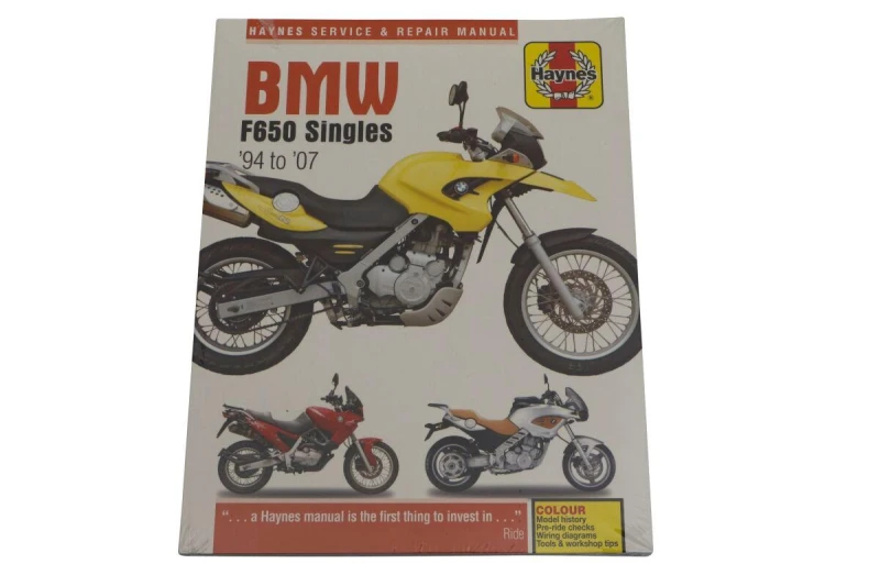 Image of 4761 - Haynes Service Manual For BMW F 650 CS 2002-2005 4761