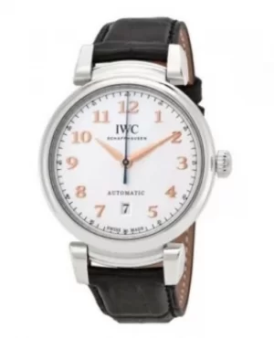 image of IWC Da Vinci Automatic Silver Dial Mens Watch IW356601 IW356601