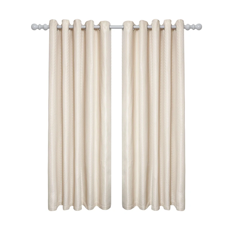 Image of Emma Barclay Lined Eyelet Curtains Aura Cream unisex 117x137cm