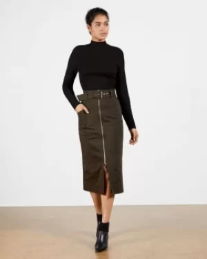 Image of Ted Baker Long Sleeve Rib Top