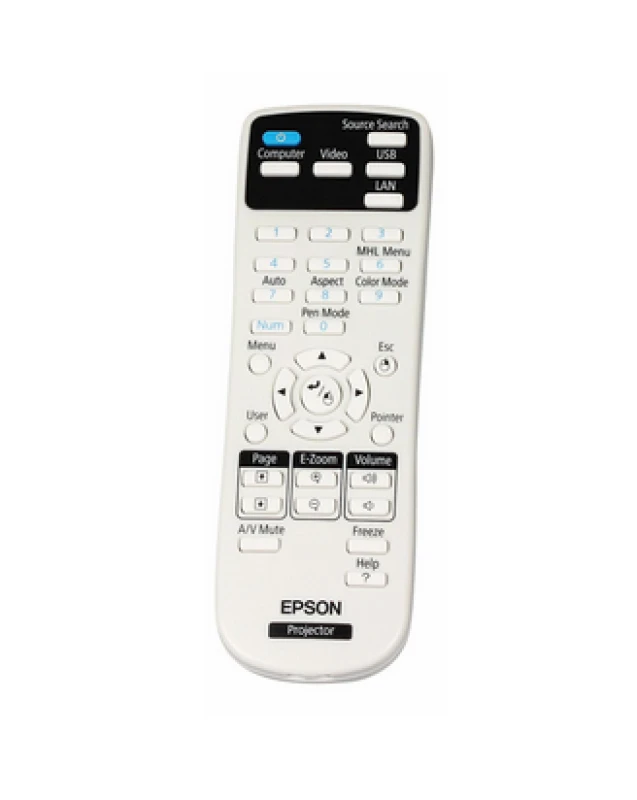 Image of Epson 1613717 remote control Projector Press buttons