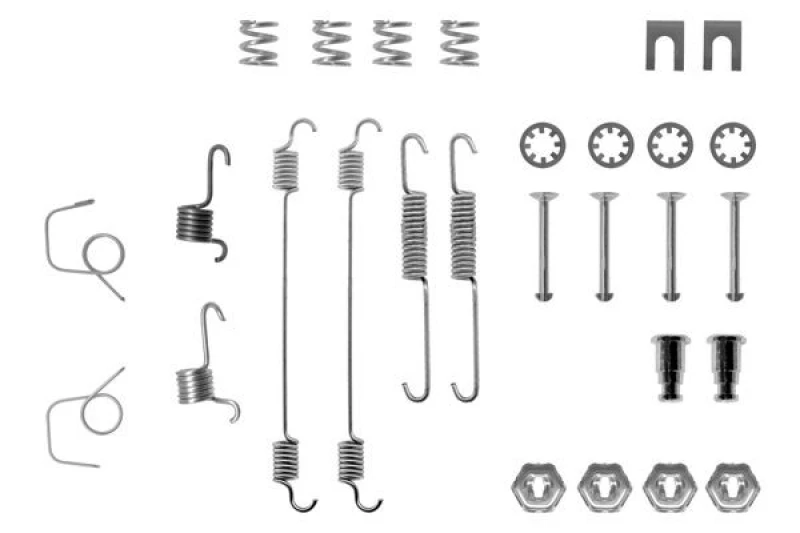 Image of Brake shoe fitting kit Bosch 1 987 475 100