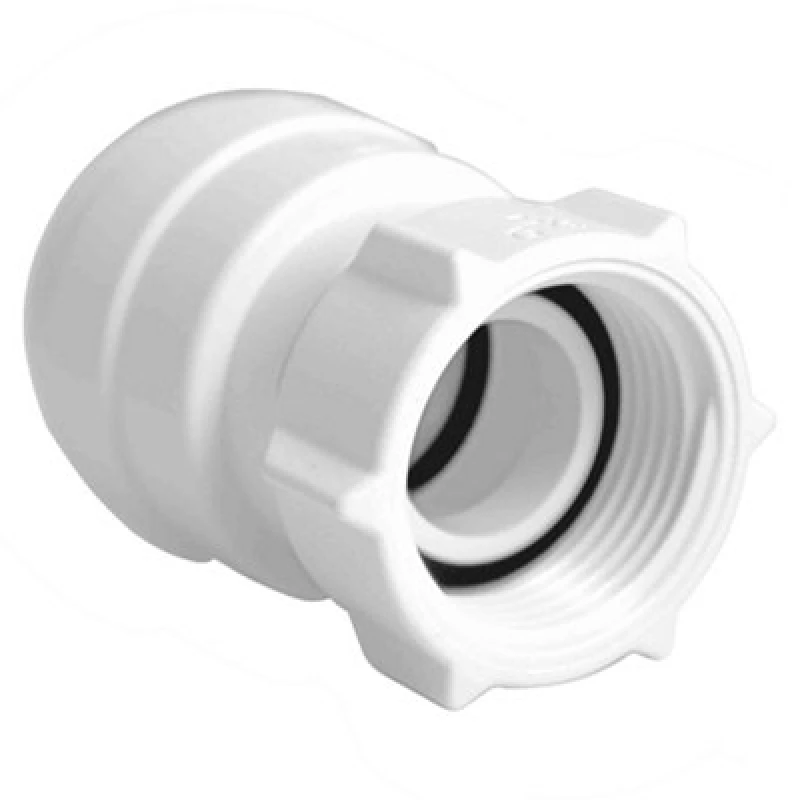 Image of John Guest Female Coupler 15mm X 1/2" TC (Pack Of 10) White