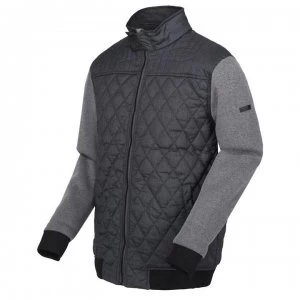 Image of Regatta Rafiq Insulated Baffle Jacket - Ash