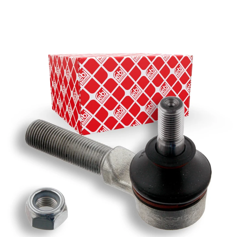 Image of FEBI BILSTEIN 33532 Track rod end with nut Steel Tie Rod End (914)