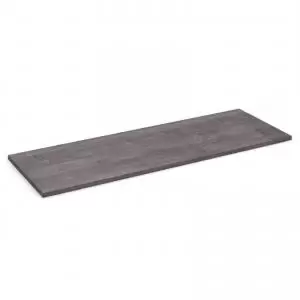 Image of Flux modular storage triple wooden top shelf - grey oak FL-TS3-GO