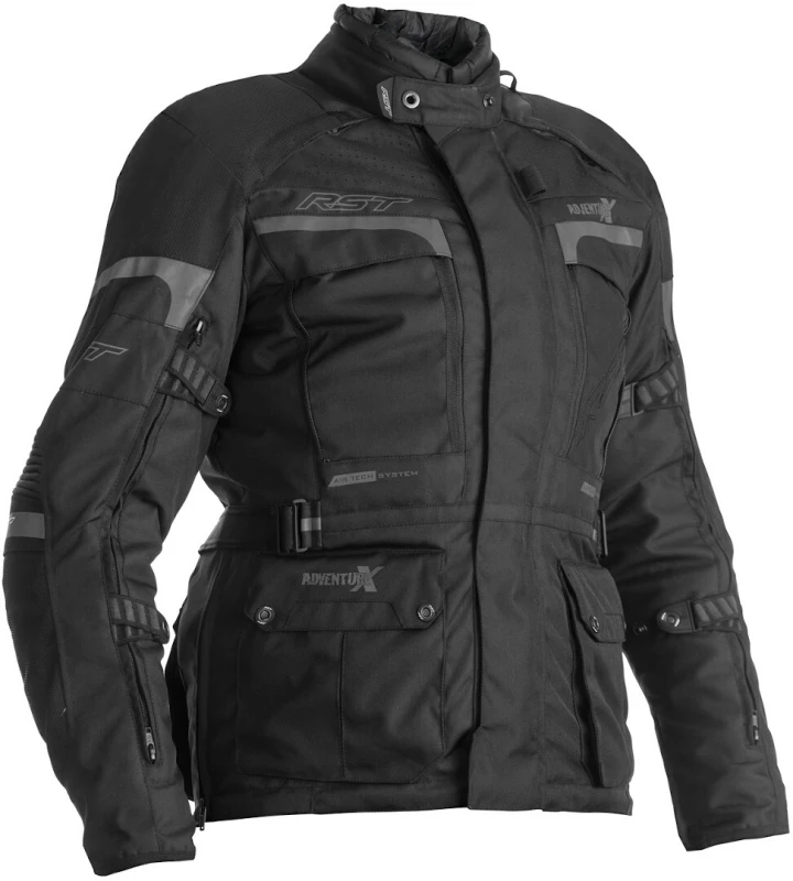 Image of RST Adventure-X Ladies Jacket Black Grey Size 12
