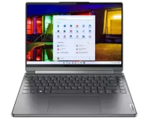 image of Lenovo Yoga 9i 14 - Storm Grey 12th Generation Intel Core i5-1240P Processor (E-cores up to 3.30 GHz P-cores up to 4.40 GHz)/Windows 11 Home 64/512GB