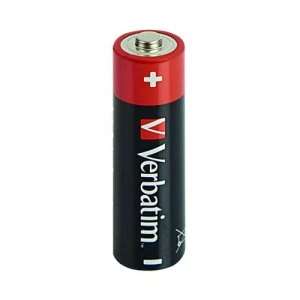 Image of Verbatim AA Alkaline Batteries Pack of 4 49501