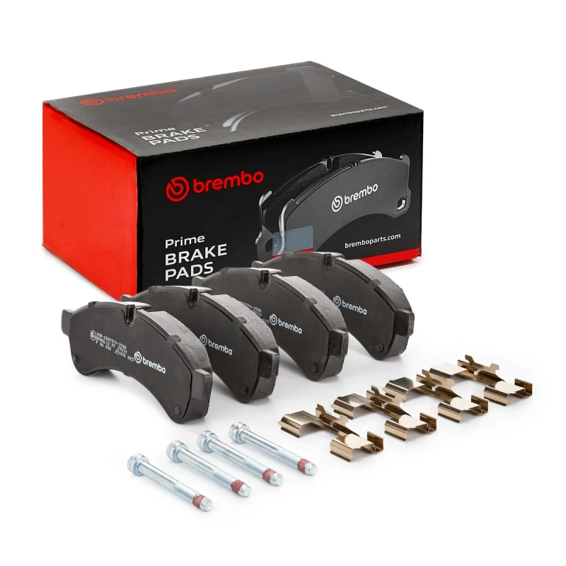 Image of BREMBO Brake pad set BREMBO P A6 030