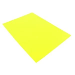 Image of Q-Connect Cut Flush Folder A4 Yellow Pack of 100 KF01487